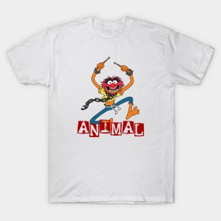 Muppets Emotional Animal Dancing T-Shirt